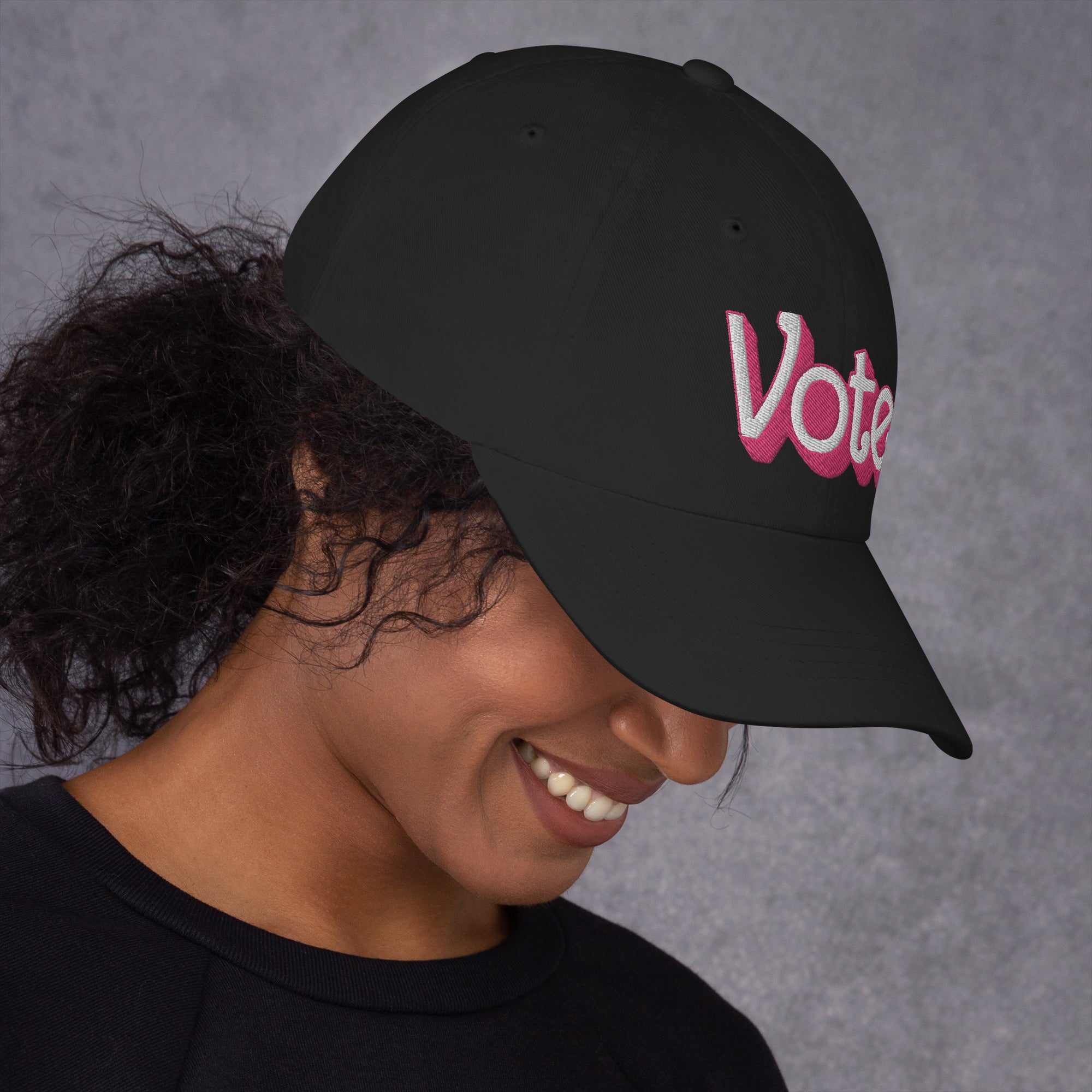 VOTE PINK- Dad hat