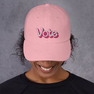 VOTE PINK- Dad hat