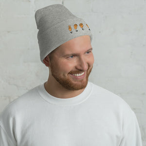 VOTE SIGN- Cuffed Beanie