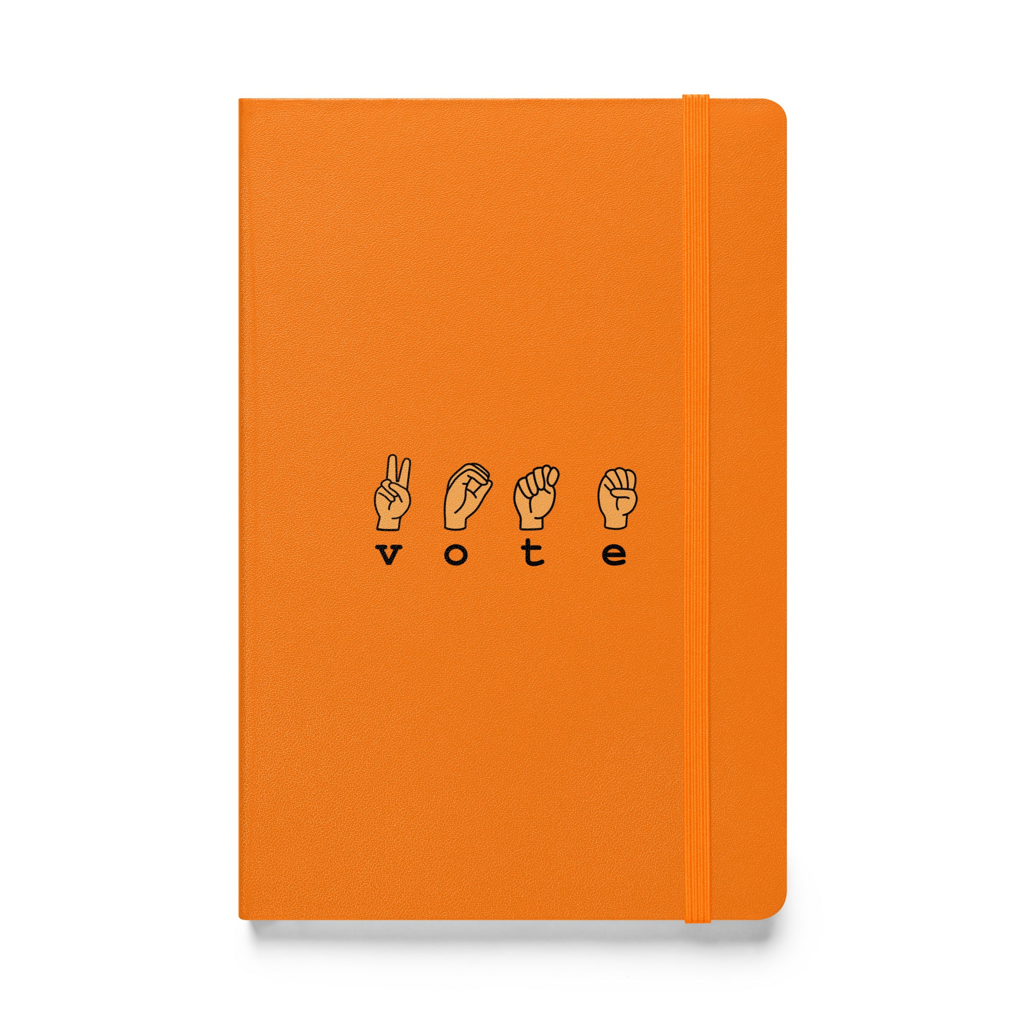 VOTE SIGN- Hardcover Bound Notebook