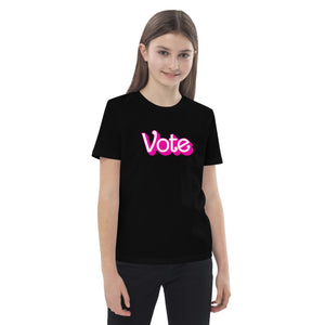 VOTE PINK- Organic cotton kids t-shirt