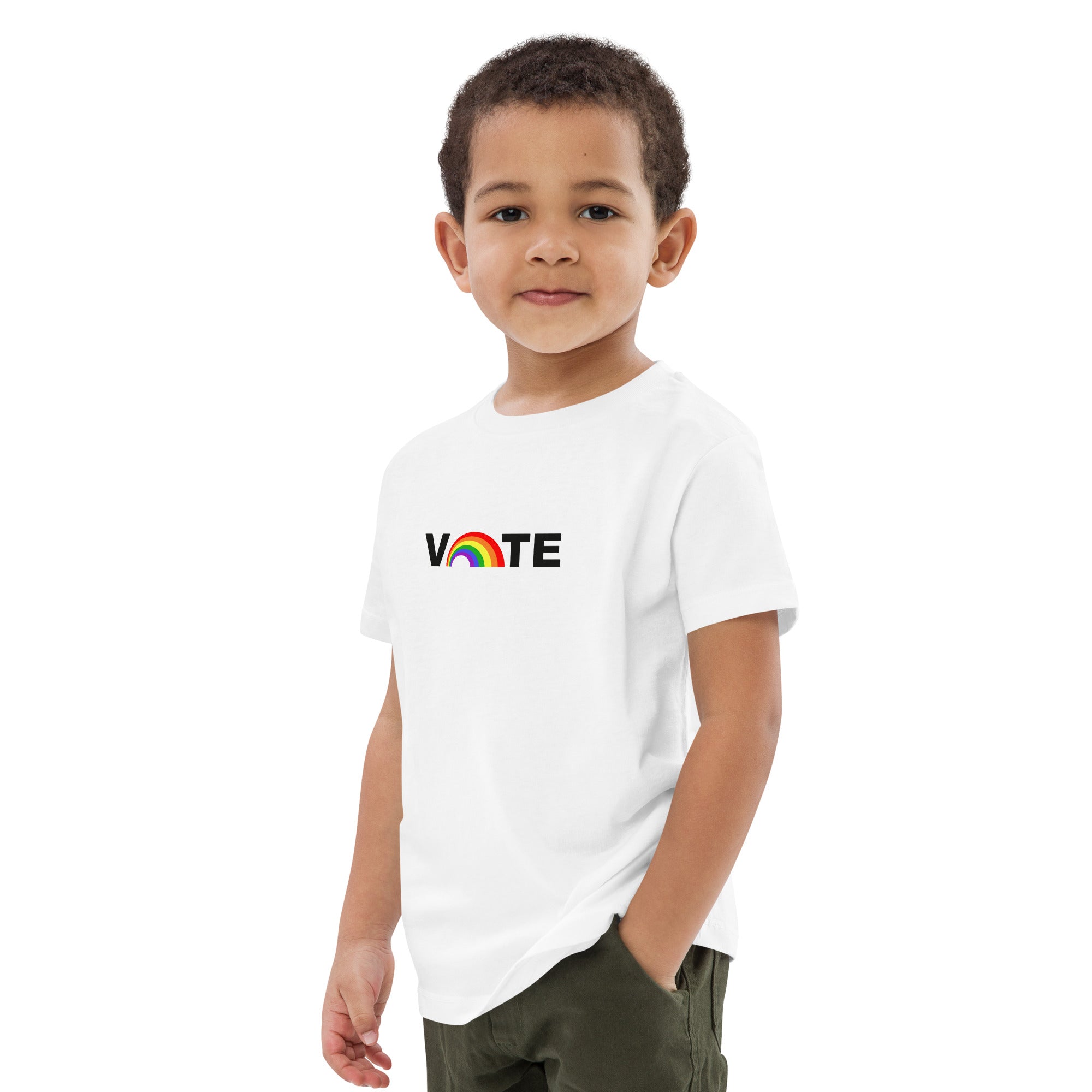 VOTE PROUD- Organic cotton kids t-shirt