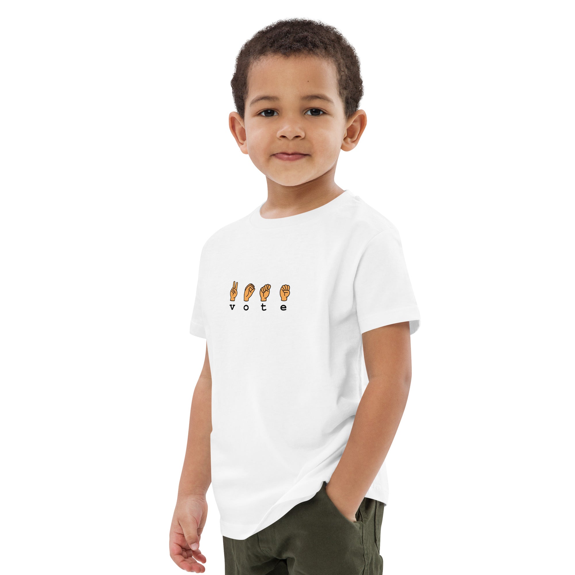 Vote Sign- Organic cotton kids t-shirt
