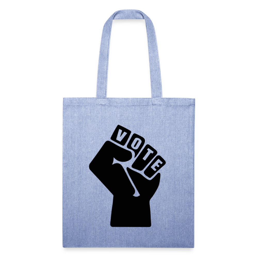 VOTE POWER Recycled Tote Bag - light Denim