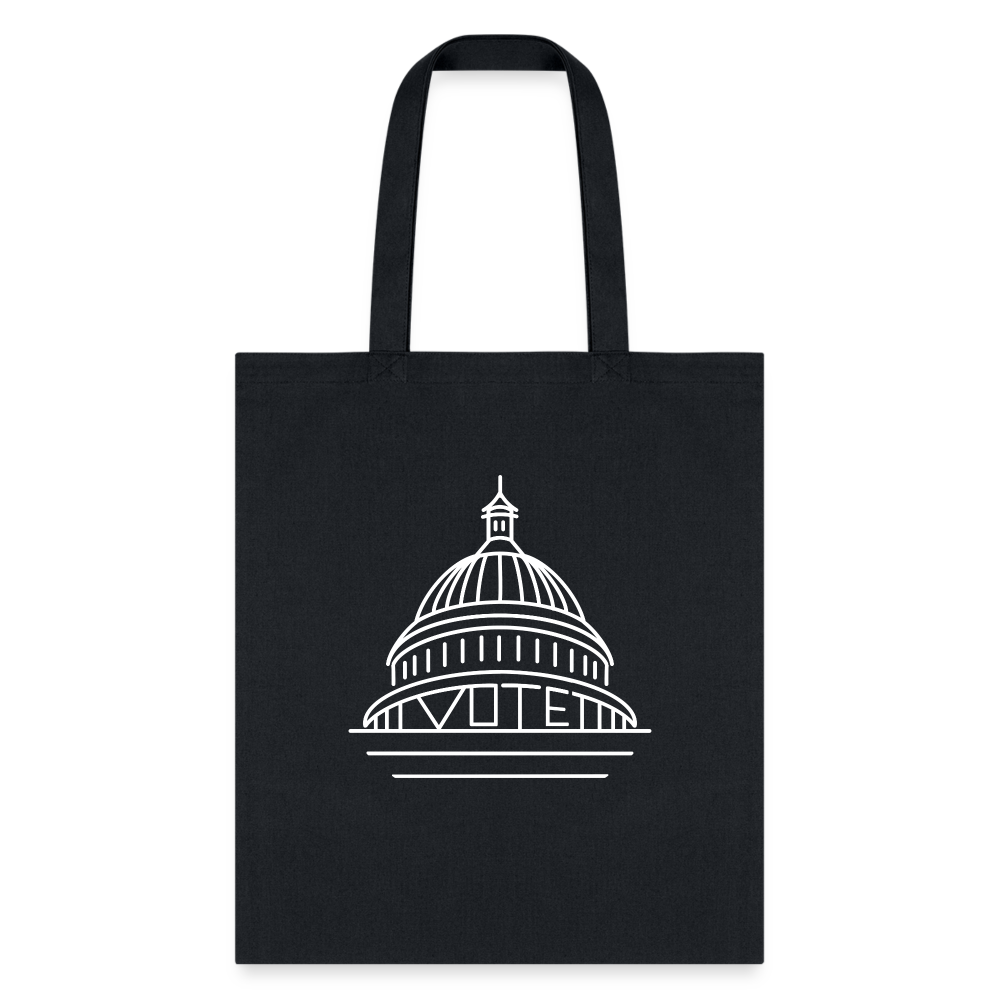 Vote Democracy - Tote Bag - black