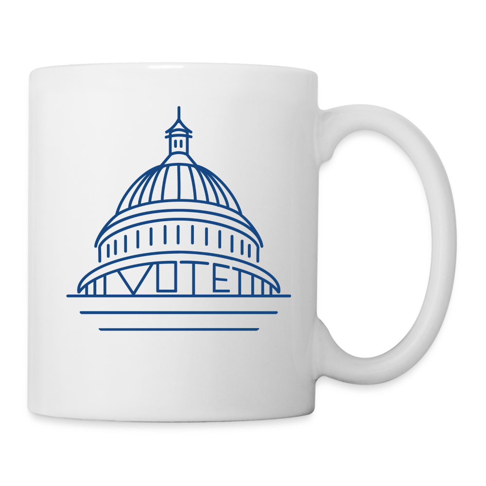 Vote Democracy Coffee/Tea Mug - white