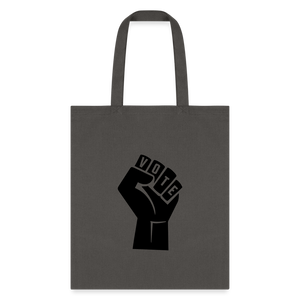 Vote Power- Tote - charcoal