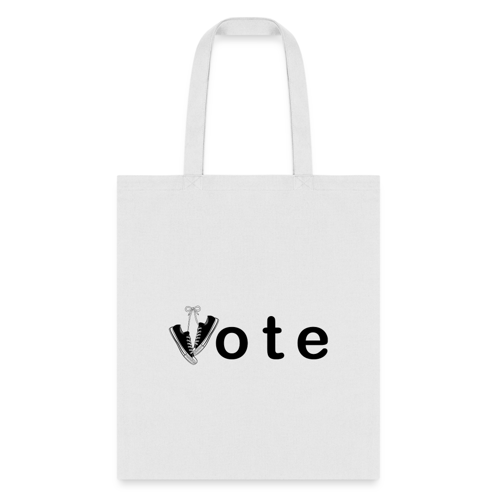 VOTE WIN - Tote - white