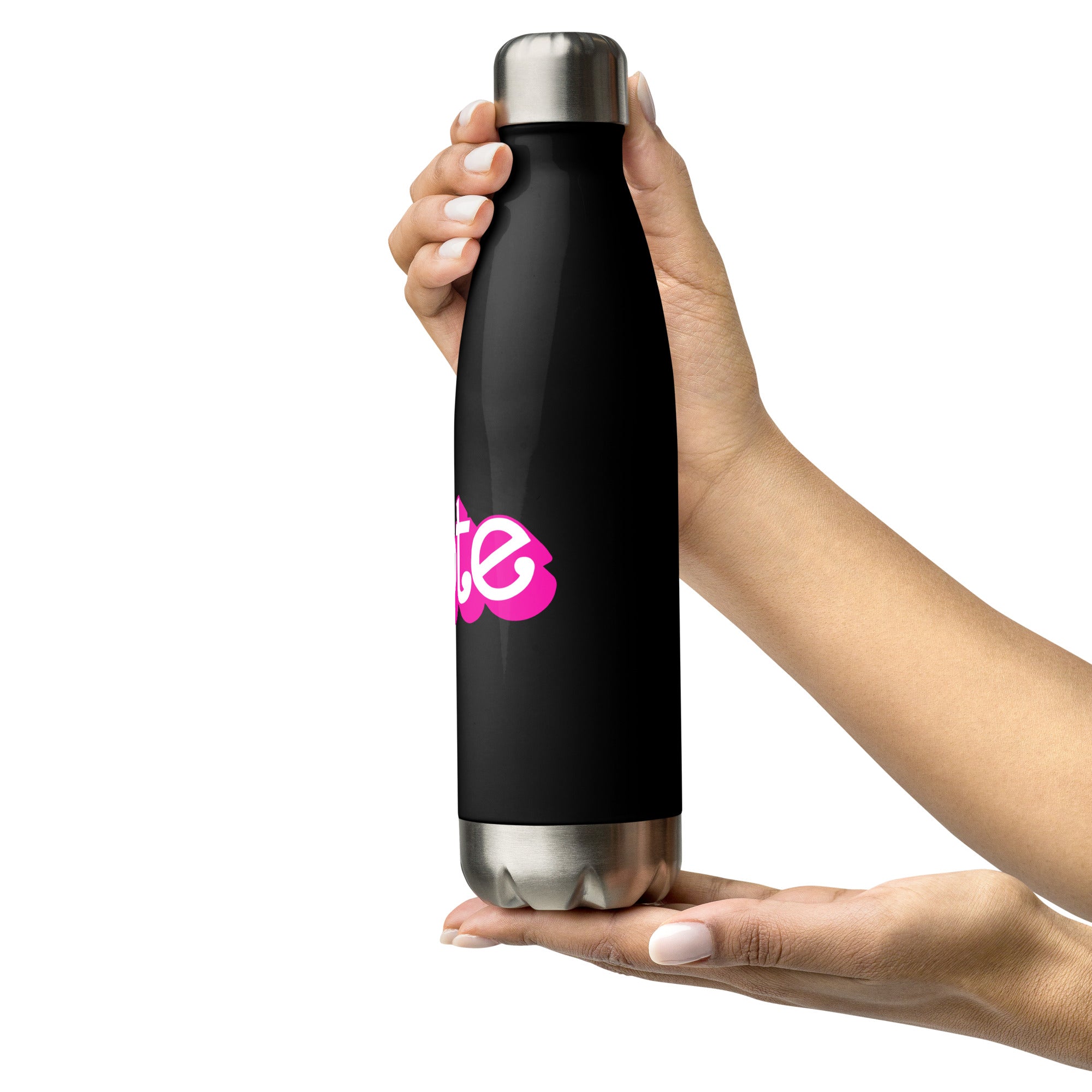 VOTE PINK- Stainless Steel Water Bottle