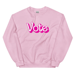 VOTE PINK- Unisex Sweatshirt