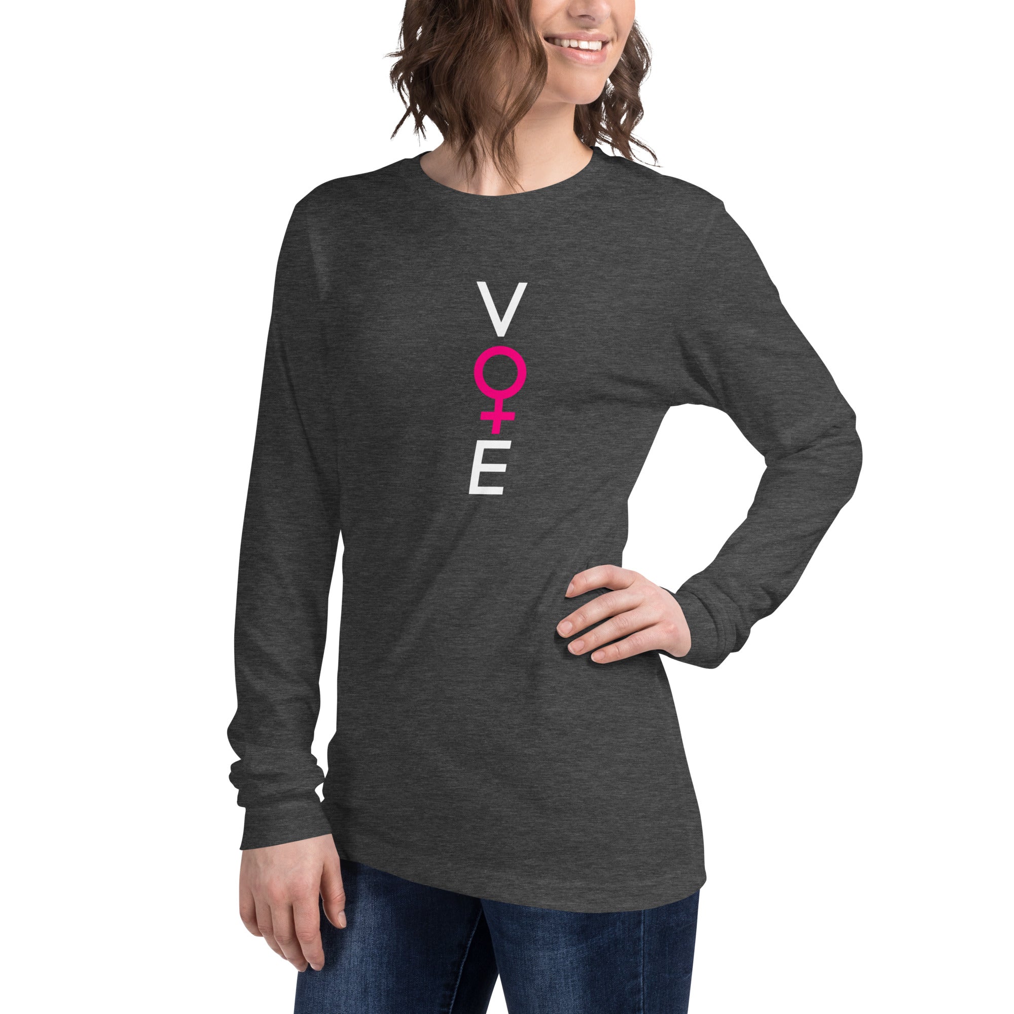 She Votes- Unisex Long Sleeve Tee