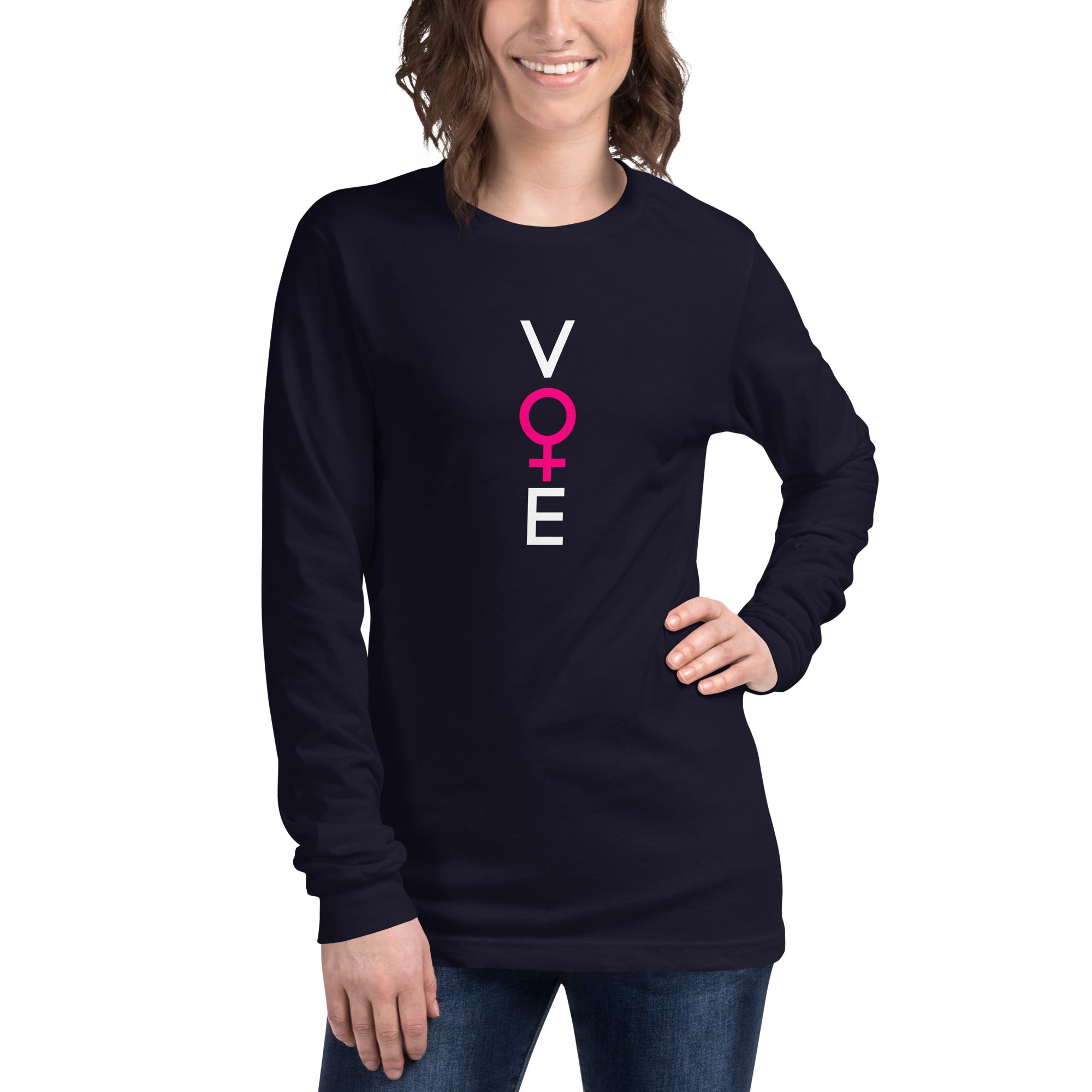 She Votes- Unisex Long Sleeve Tee