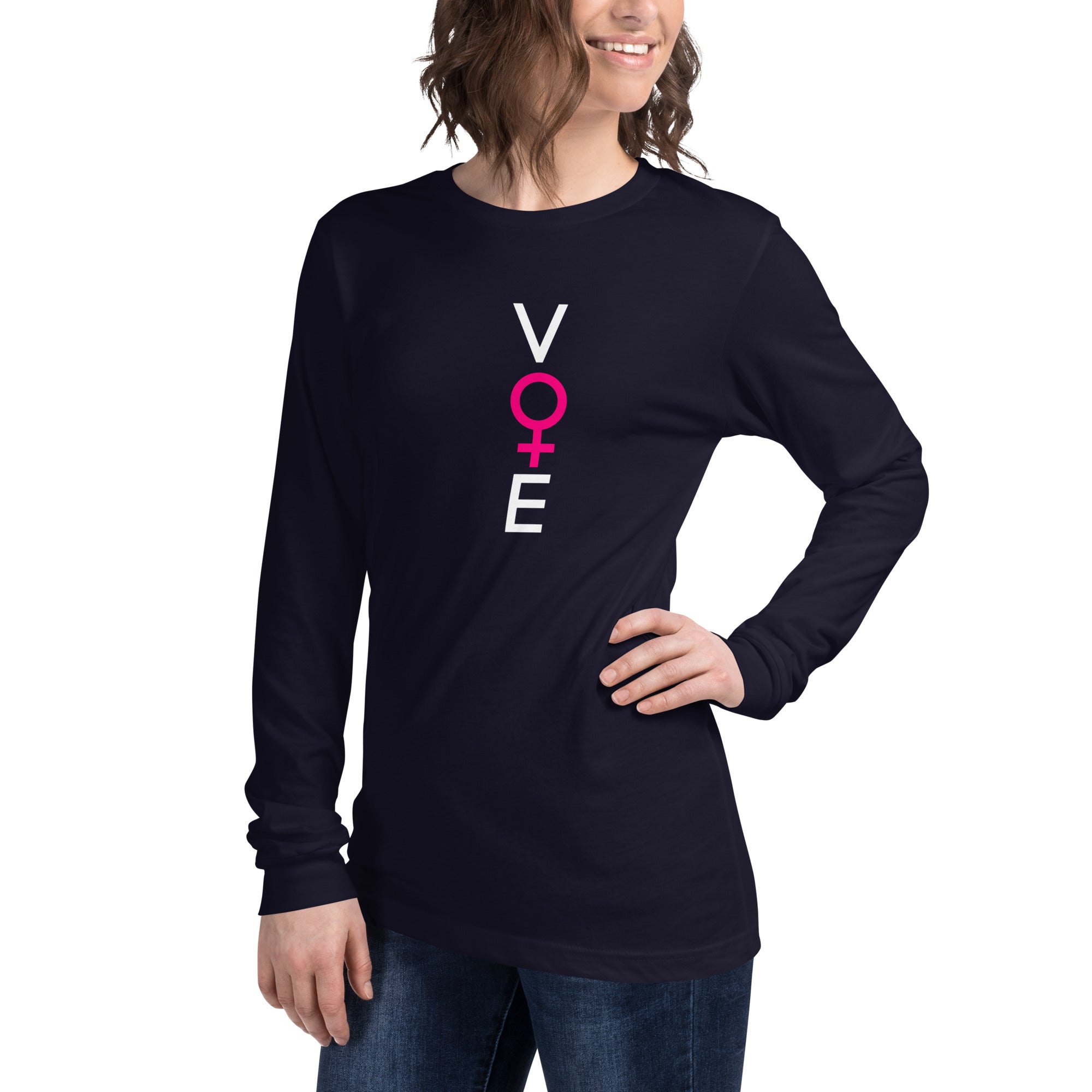 She Votes- Unisex Long Sleeve Tee