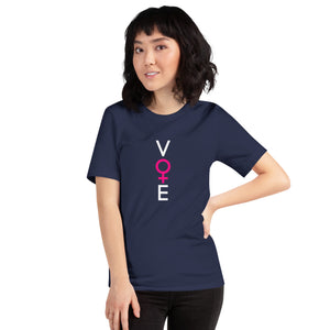 SHE VOTES- Unisex t-shirt