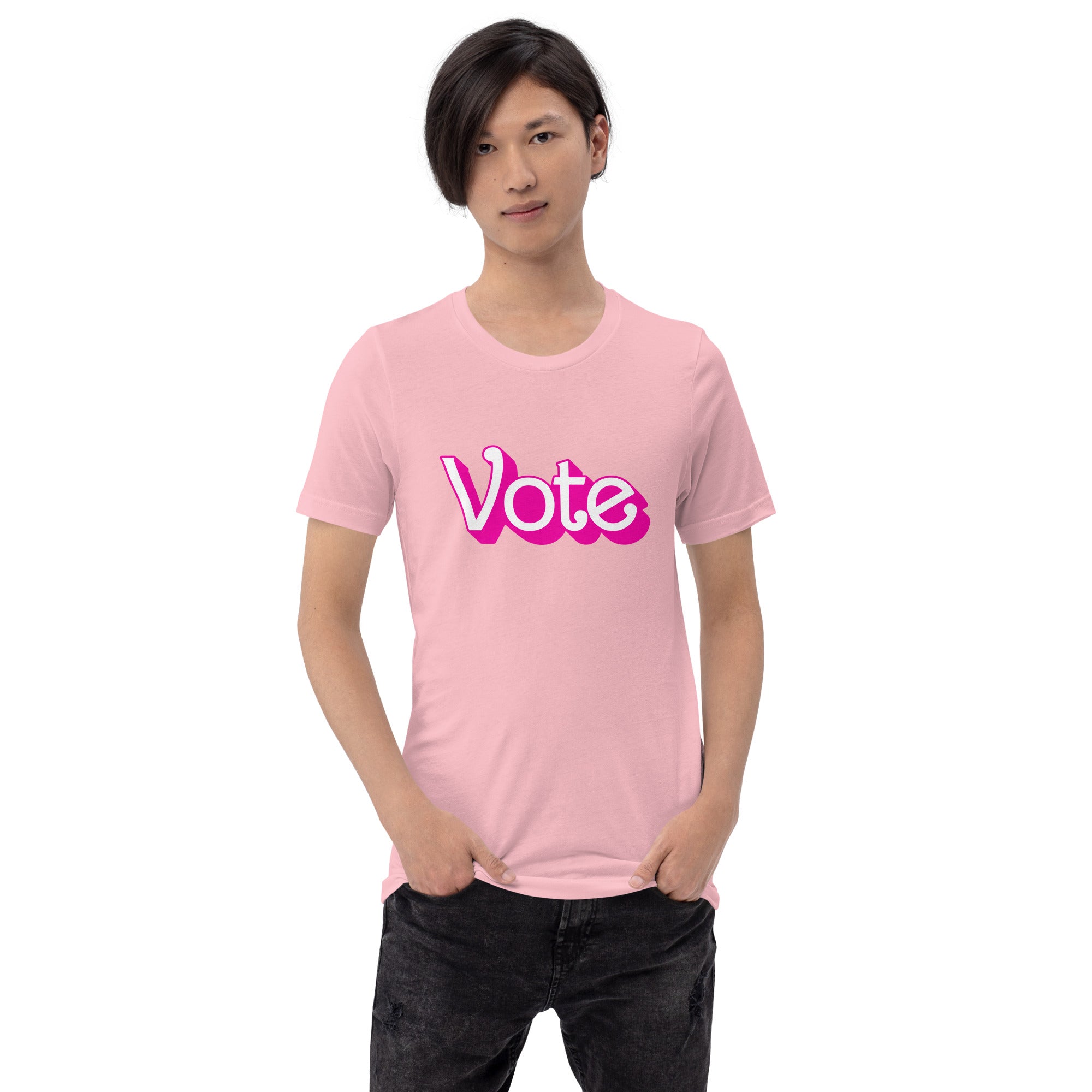VOTE PINK Unisex T-shirt