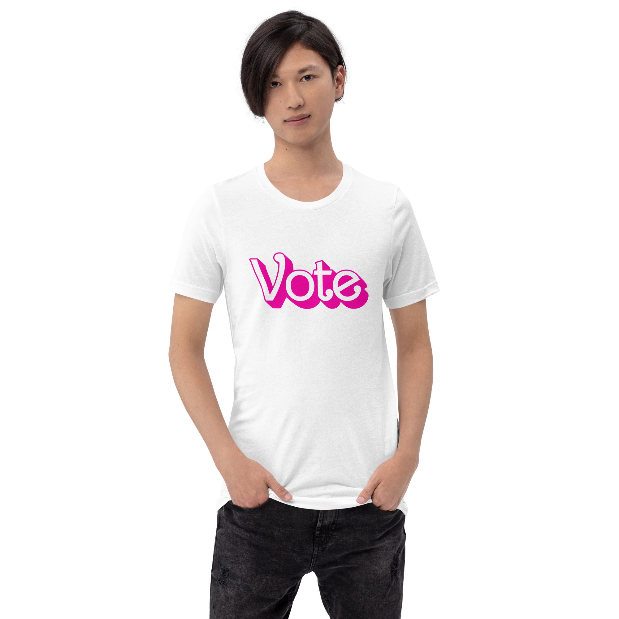 VOTE PINK Unisex T-shirt
