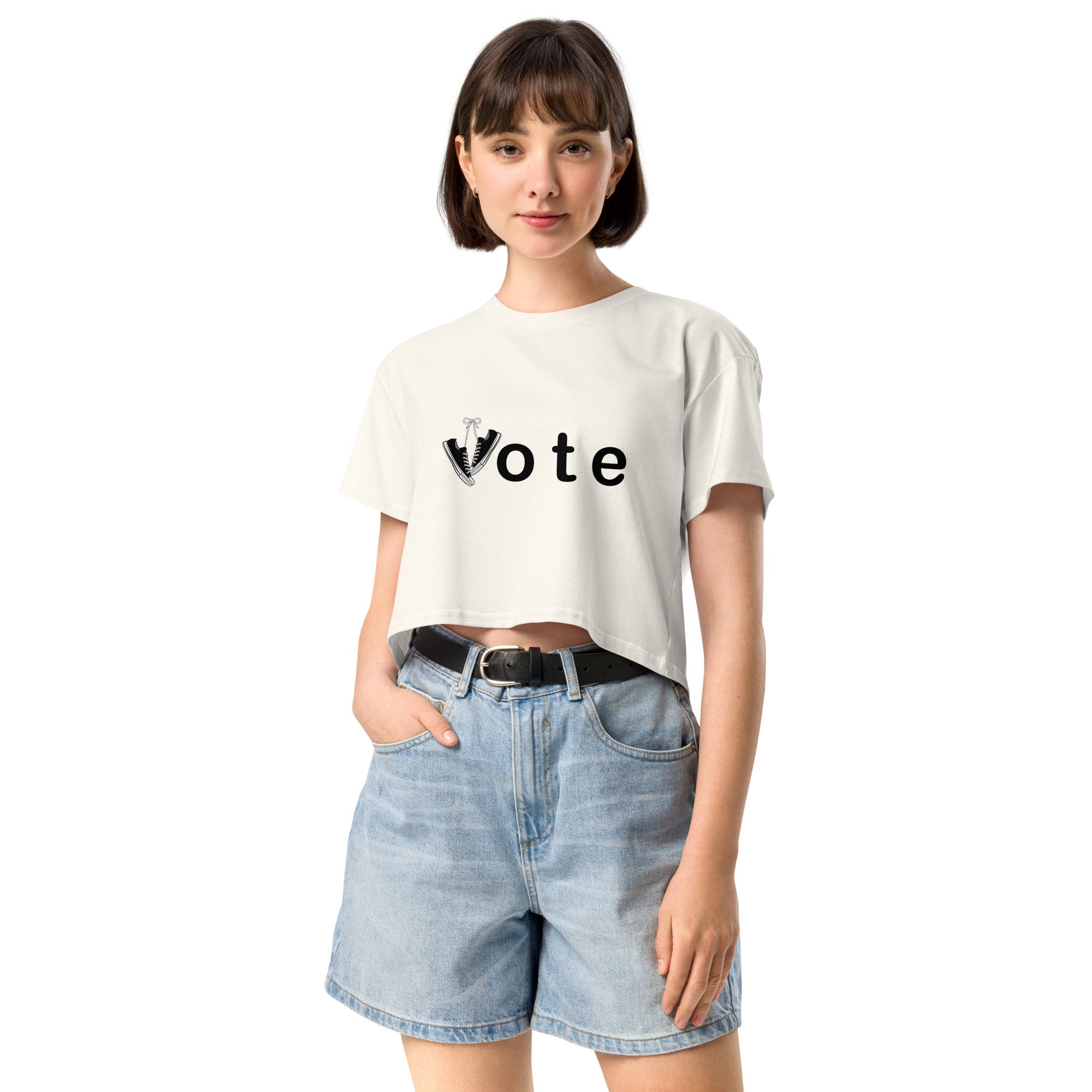 VOTE WIN- Women’s crop top