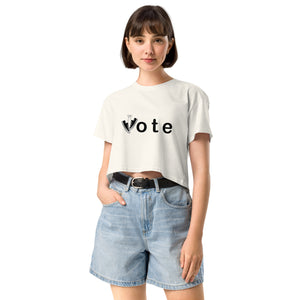 VOTE WIN- Women’s crop top