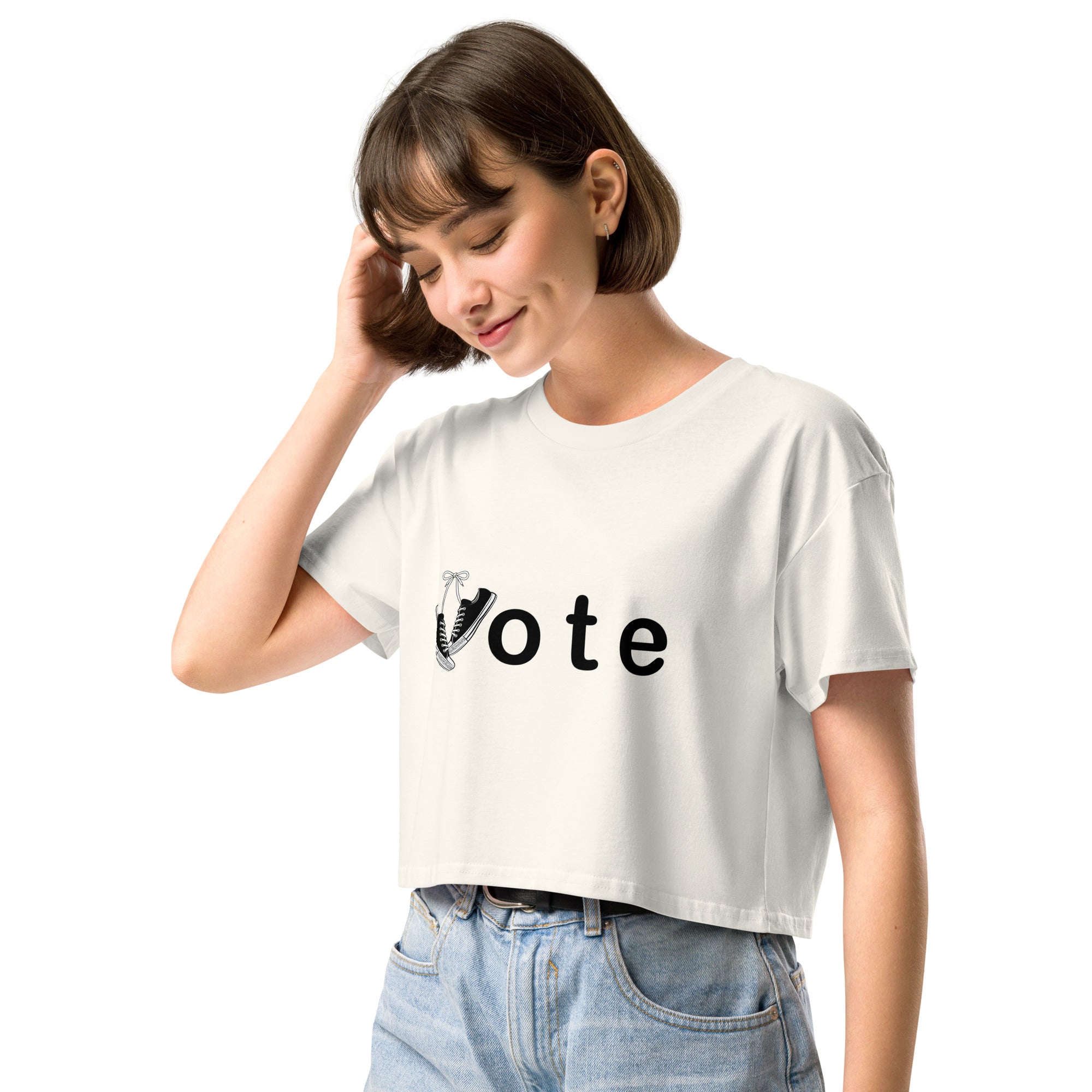 VOTE WIN- Women’s crop top