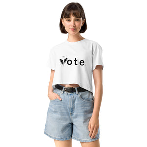 VOTE WIN- Women’s crop top