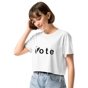 VOTE WIN- Women’s crop top