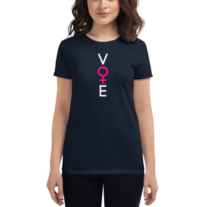 She Votes- Women's short sleeve t-shirt