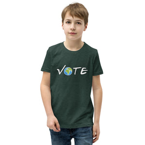 VOTE EARTH- Youth Short Sleeve T-Shirt