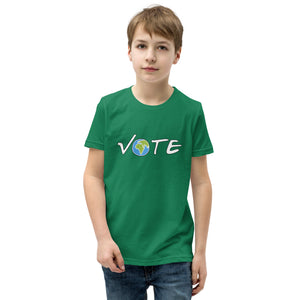 VOTE EARTH- Youth Short Sleeve T-Shirt