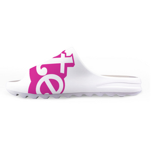 VOTE PINK  Adults EVA Sole Soft Slippers EVA Sandals