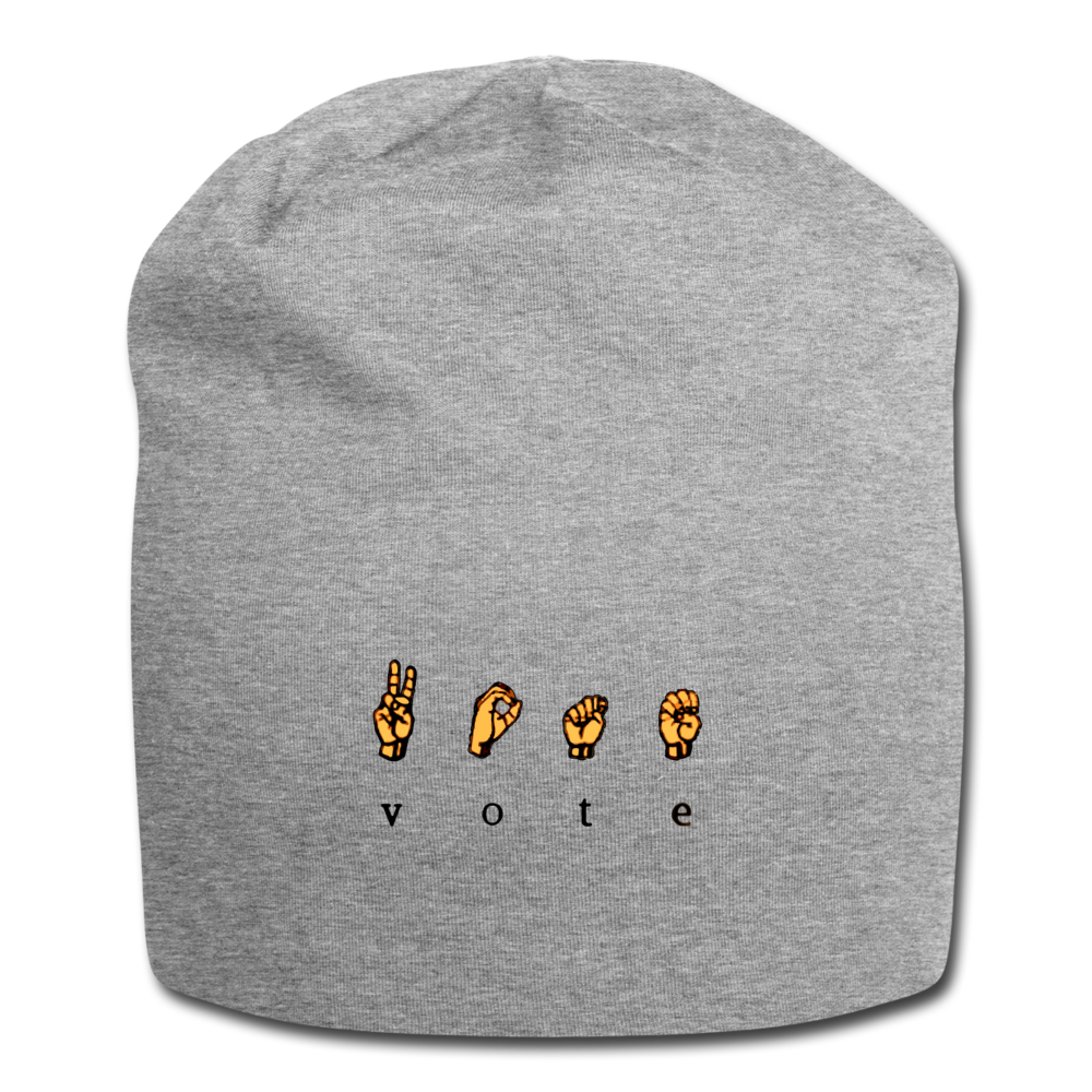 Sign - Jersey Beanie - heather gray