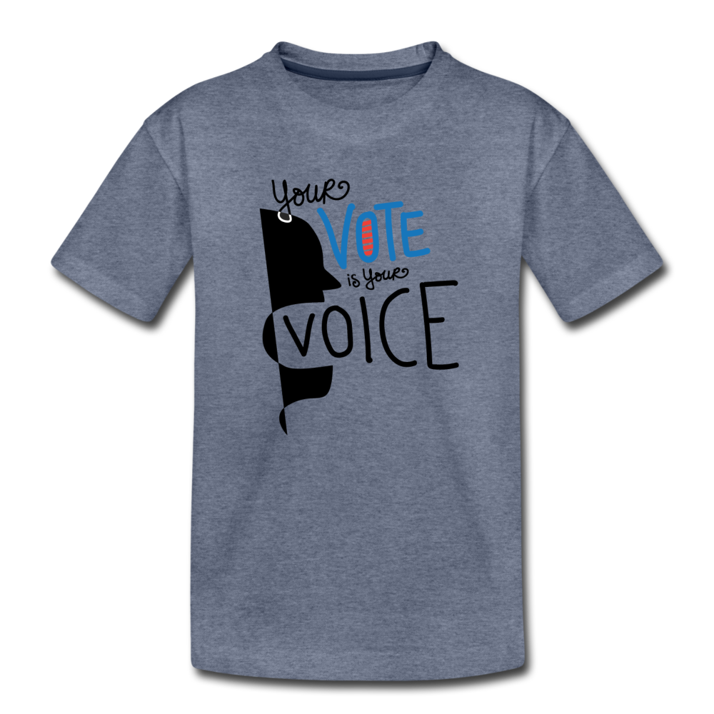 Shout - Kids' Premium T-Shirt - heather blue