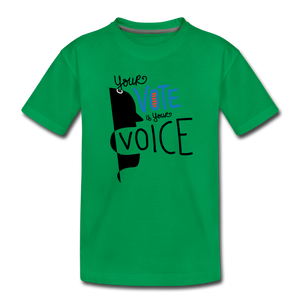 Shout - Kids' Premium T-Shirt - kelly green