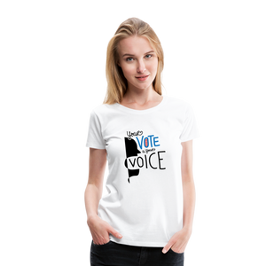 Shout - Women’s Premium T-Shirt - white