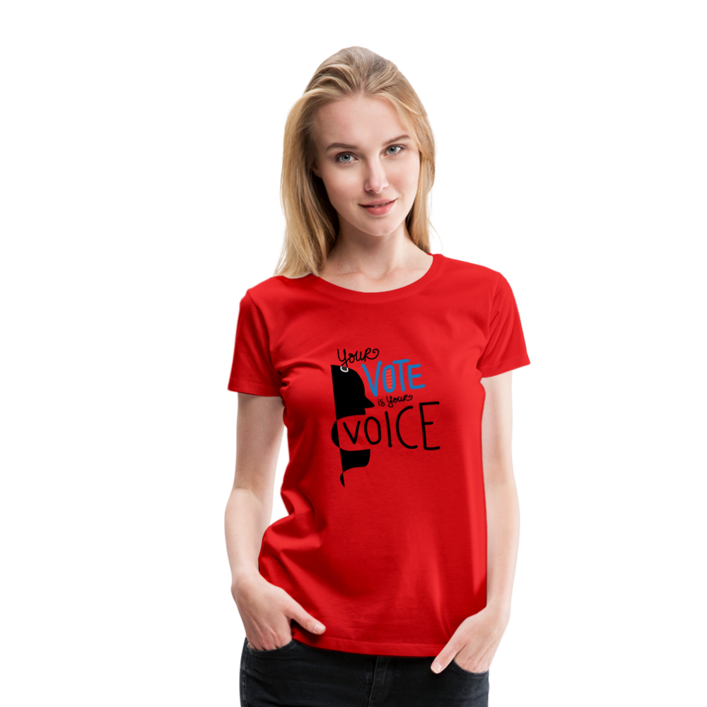 Shout - Women’s Premium T-Shirt - red