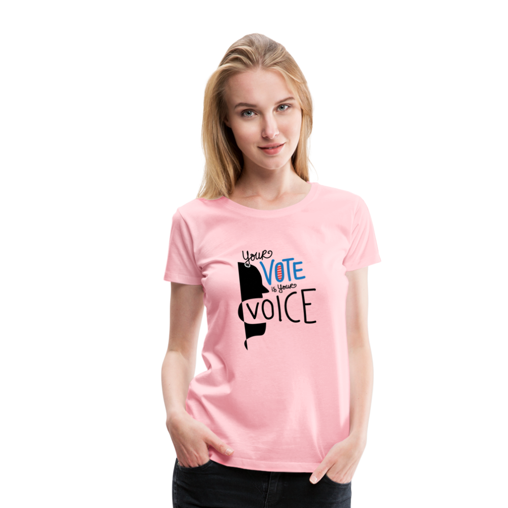 Shout - Women’s Premium T-Shirt - pink