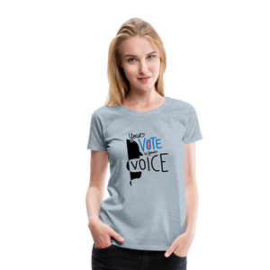 Shout - Women’s Premium T-Shirt - heather ice blue