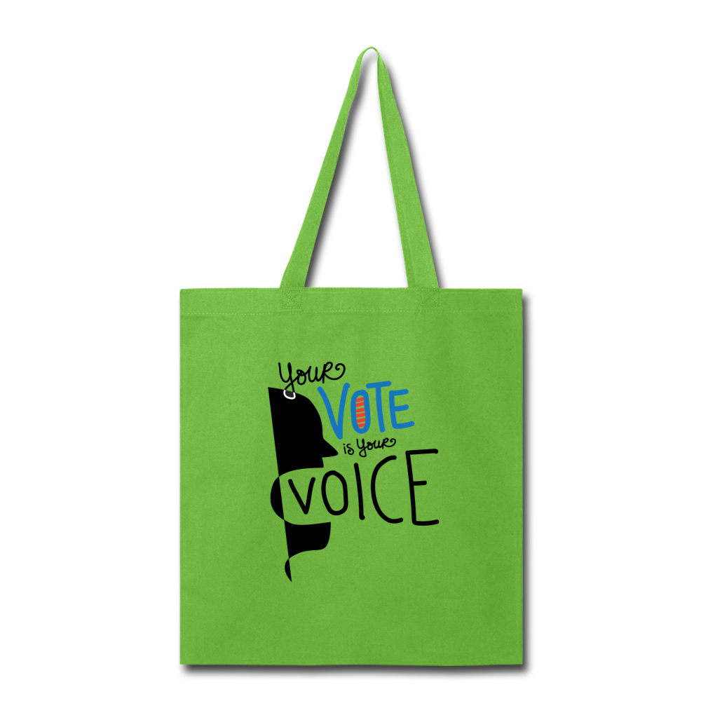Shout - Tote Bag - lime green