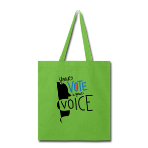 Shout - Tote Bag - lime green