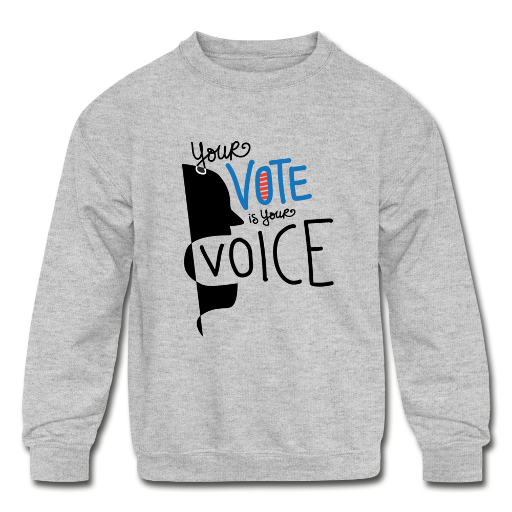 Shout - Kids' Crewneck Sweatshirt - heather gray