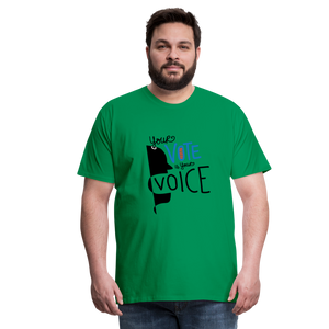 Shout - Men's Premium T-Shirt - kelly green