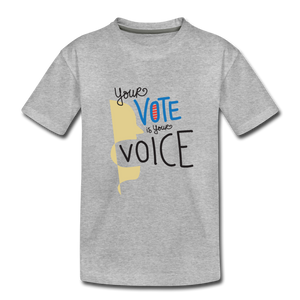Shout II - Kids' Premium T-Shirt - heather gray