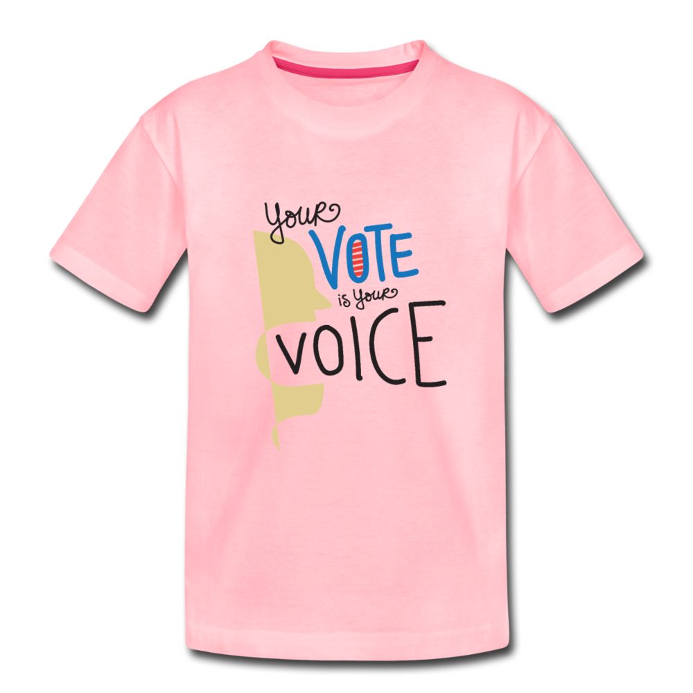 Shout II - Kids' Premium T-Shirt - pink