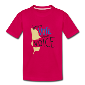 Shout II - Kids' Premium T-Shirt - dark pink