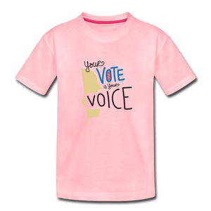 Shout II - Toddler Premium T-Shirt - pink