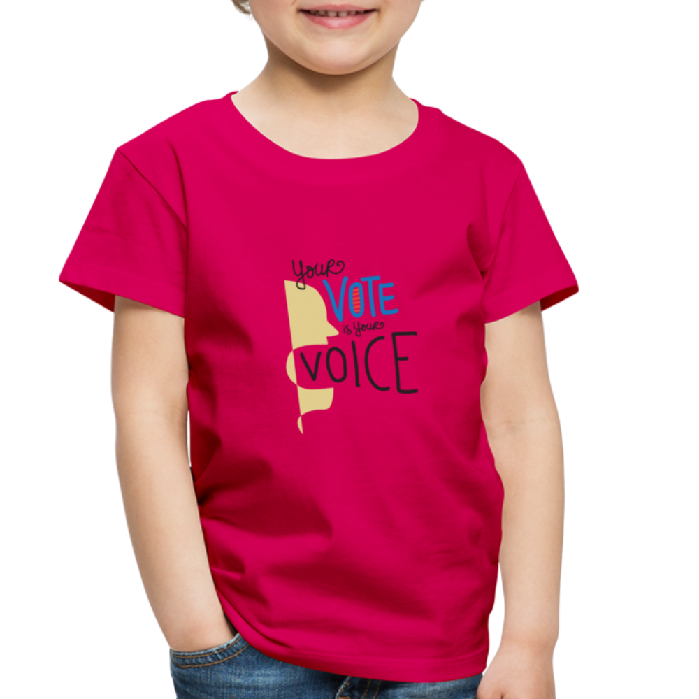 Shout II - Toddler Premium T-Shirt - dark pink