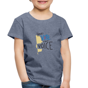 Shout II - Toddler Premium T-Shirt - heather blue