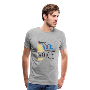 Shout II - Men's Premium T-Shirt - heather gray