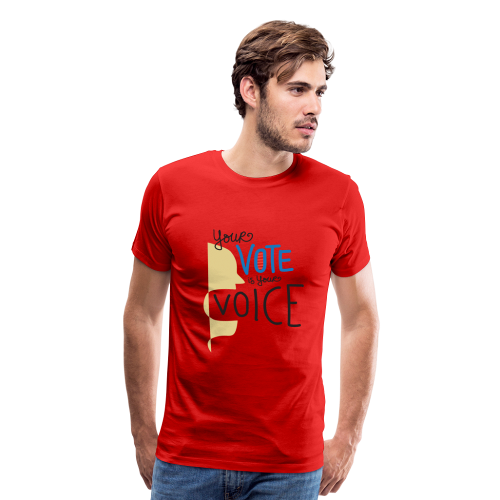 Shout II - Men's Premium T-Shirt - red