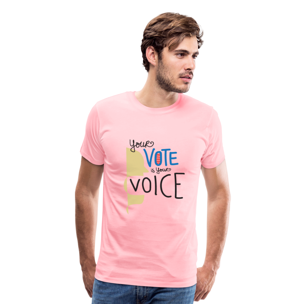 Shout II - Men's Premium T-Shirt - pink