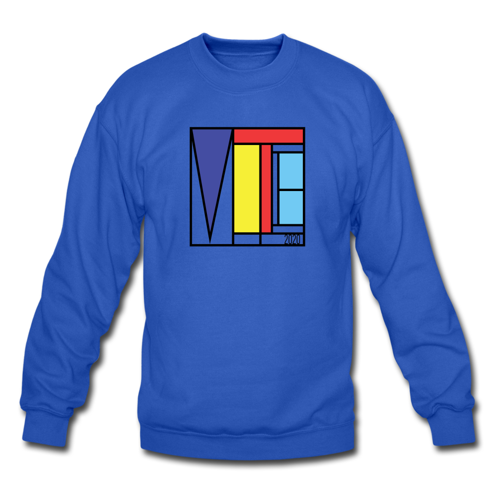 Vote Art - Crewneck Sweatshirt - royal blue